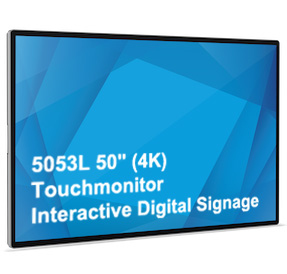 5053L 50 Zoll 4K USB C Touchmonitor Interactive Digital Signage