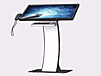 kioskterminal infoterminal monitorstaender tastatur telefon 42 zoll