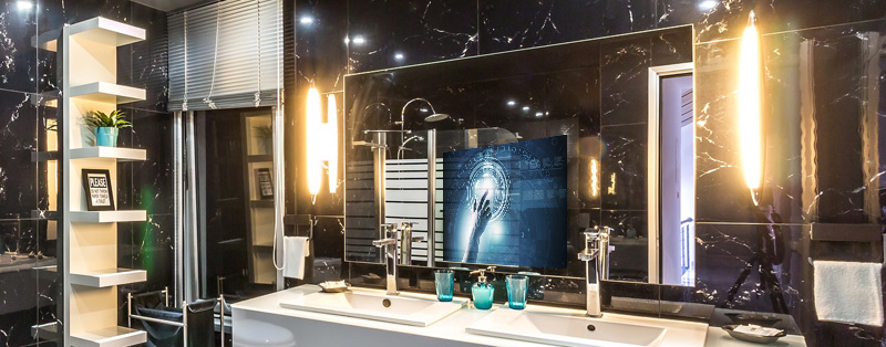 Magic Mirror, Smart Mirror, Design Spiegel, Spiegel mit Display, Spiegel Monitor, Spiegel mit Bildschirm, Spiegel mit Monitor Magic Mirror Smart Mirror Design Spiegel Spiegel mit Display Spiegel Monitor Spiegel mit Bildschirm Spiegel mit Monitor Touchscreen hinter Spiegel