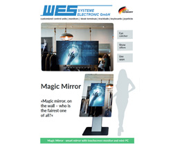 magic mirror smart mirror product teaser leaflet