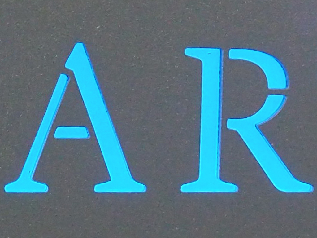 Branding Guide Beleuchtetes Firmen Logo AR