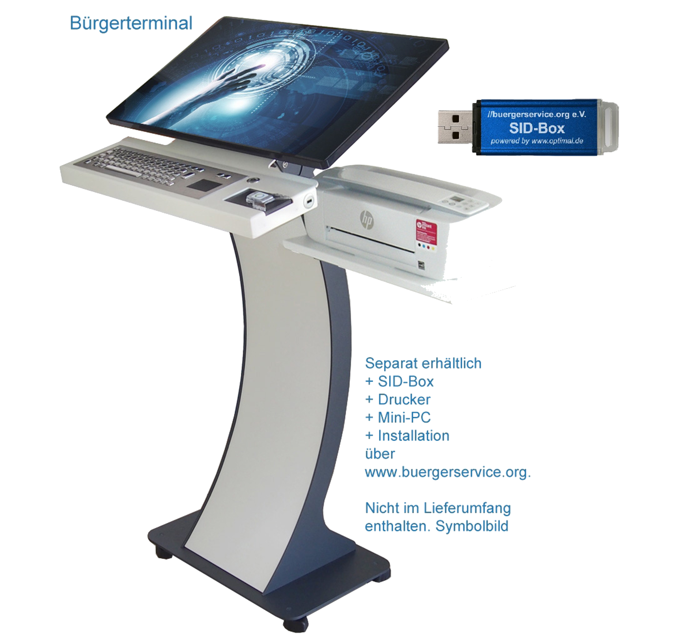 Bürgerterminal Standard Stick klein